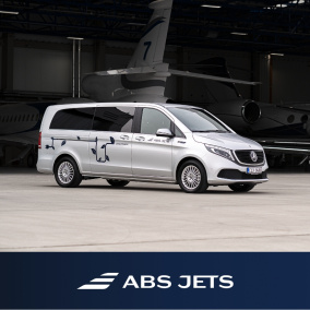 ABS Jets welcomes a new electric vehicle to its fleet 